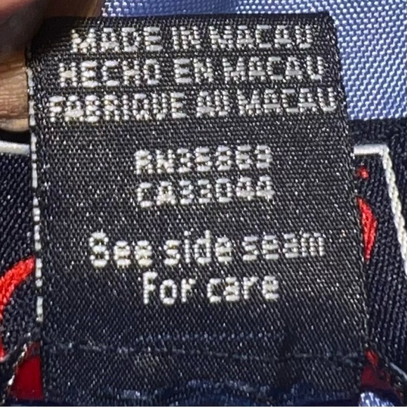 Roper women’s puffer jacket size M, zip up, pre owned blue - Picture 8 of 11